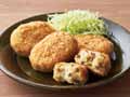 【ＢＢ半額！】あたためるだけ　国産合挽肉のサクサク衣のコロッケ